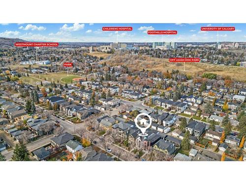 2628 4 Avenue Nw, Calgary, AB - Outdoor With View