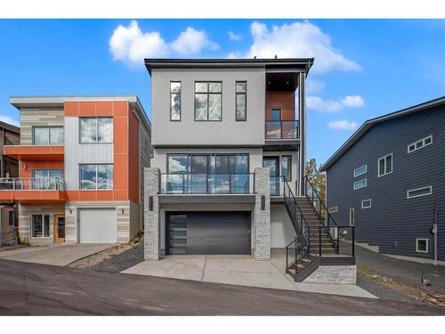 49 Rockhaven Green Nw, Calgary, AB - Outdoor With Balcony With Facade