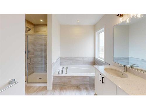 54 Savoy Landing Se, Calgary, AB - Indoor Photo Showing Bathroom