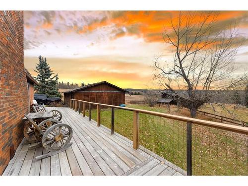 320027 160 Avenue West, Rural Foothills County, AB - Outdoor With Deck Patio Veranda