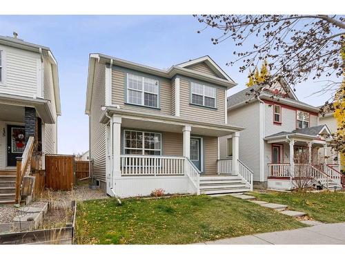 139 Prestwick Crescent Se, Calgary, AB - Outdoor With Deck Patio Veranda With Facade