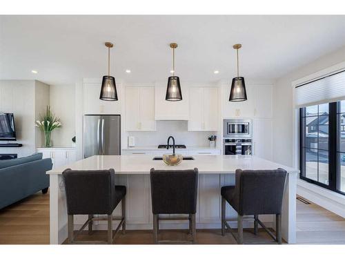 54-130 Discovery Drive Sw, Calgary, AB - Indoor Photo Showing Kitchen With Stainless Steel Kitchen With Upgraded Kitchen