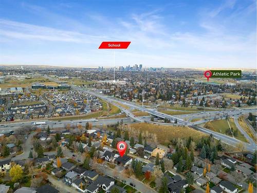 2712 Lougheed Drive Sw, Calgary, AB - Outdoor With View