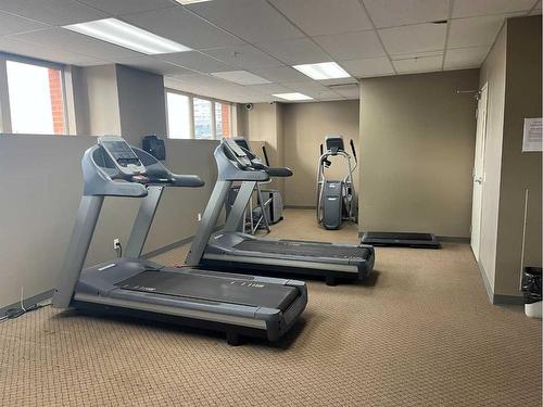 515-1053 10 Street Sw, Calgary, AB - Indoor Photo Showing Gym Room