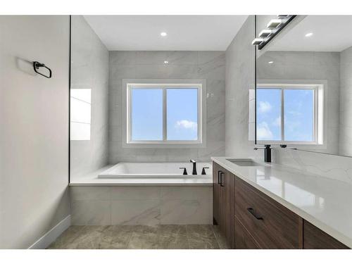 51 South Shore Road, Chestermere, AB - Indoor Photo Showing Bathroom