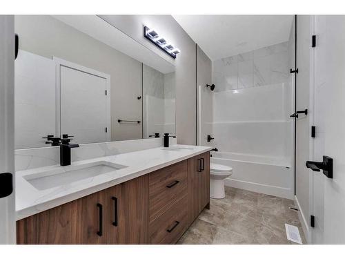 51 South Shore Road, Chestermere, AB - Indoor Photo Showing Bathroom