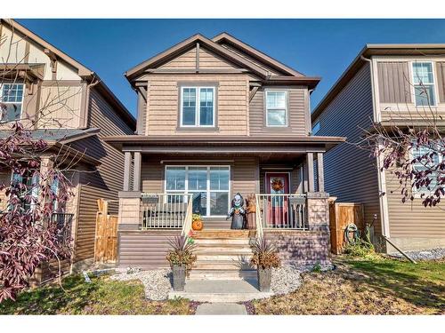 79 Auburn Meadows Gardens Se, Calgary, AB - Outdoor With Deck Patio Veranda With Facade