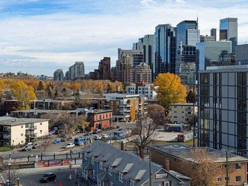 803-1110 3 Avenue Nw, Calgary, AB - Outdoor With View