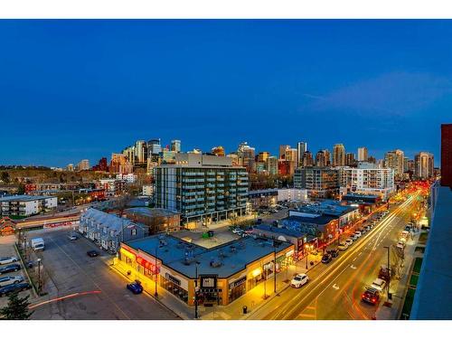 803-1110 3 Avenue Nw, Calgary, AB - Outdoor With View