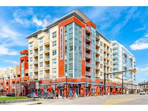 803-1110 3 Avenue Nw, Calgary, AB - Outdoor With Facade