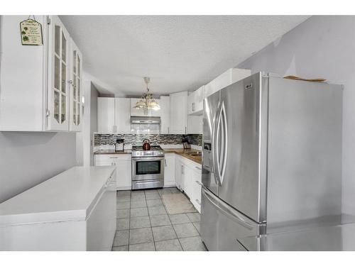 116 Abalone Place Ne, Calgary, AB - Indoor Photo Showing Kitchen With Stainless Steel Kitchen With Upgraded Kitchen