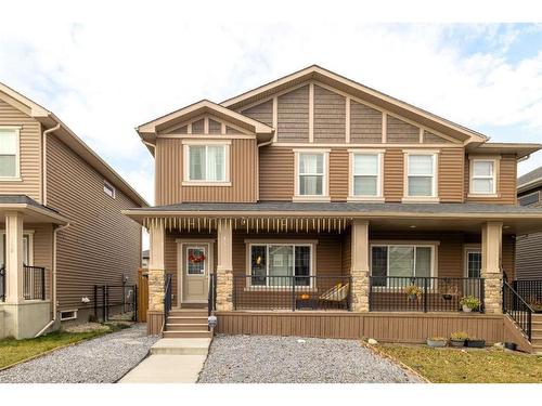 133 Evanston Hill Nw, Calgary, AB - Outdoor With Deck Patio Veranda With Facade