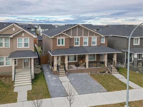 133 Evanston Hill Nw, Calgary, AB - Outdoor With Deck Patio Veranda With Facade