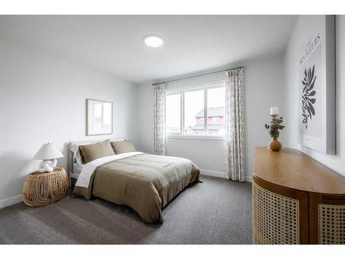 212 Sora Terrace Se, Calgary, AB - Indoor Photo Showing Bedroom