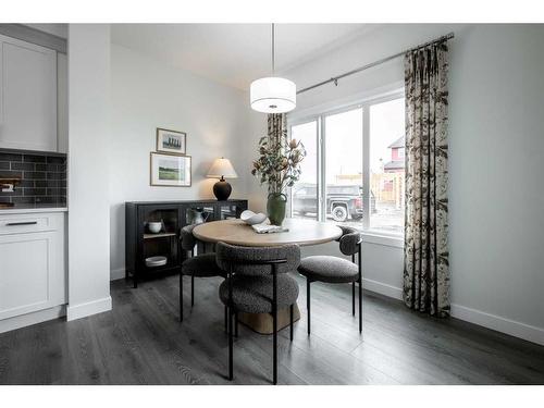 212 Sora Terrace Se, Calgary, AB - Indoor Photo Showing Dining Room