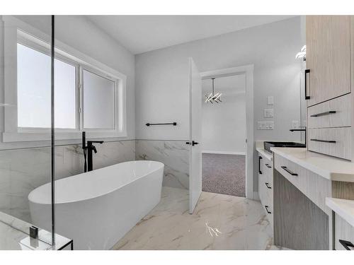 38 South Shore Road, Chestermere, AB - Indoor Photo Showing Bathroom