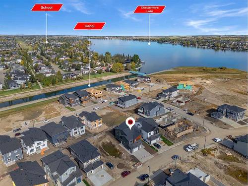 38 South Shore Road, Chestermere, AB - Outdoor With Body Of Water With View