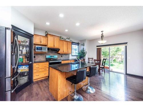 373 Kincora Drive Nw, Calgary, AB - Indoor Photo Showing Kitchen With Stainless Steel Kitchen