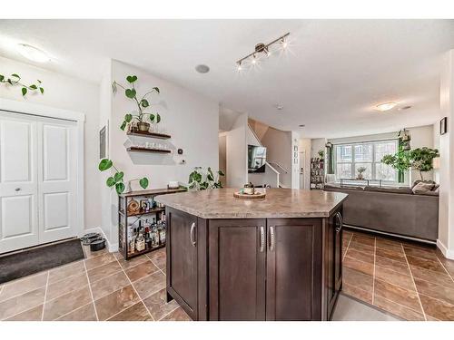 213 Rainbow Falls Drive, Chestermere, AB - Indoor Photo Showing Kitchen