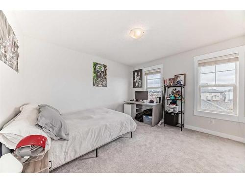 213 Rainbow Falls Drive, Chestermere, AB - Indoor Photo Showing Bedroom