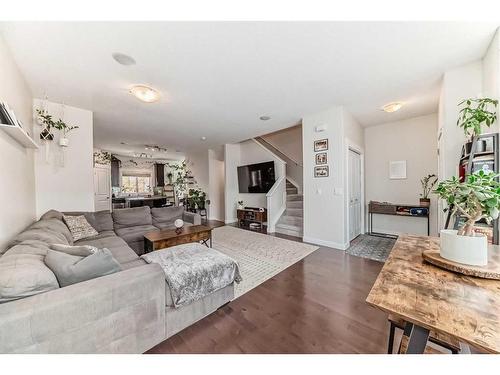 213 Rainbow Falls Drive, Chestermere, AB - Indoor Photo Showing Living Room