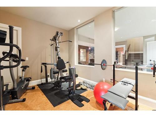 2248 9 Avenue Se, Calgary, AB - Indoor Photo Showing Gym Room