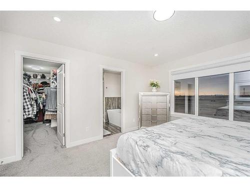 112 Belvedere Drive Se, Calgary, AB - Indoor Photo Showing Bedroom