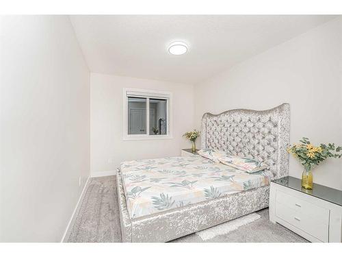 112 Belvedere Drive Se, Calgary, AB - Indoor Photo Showing Bedroom