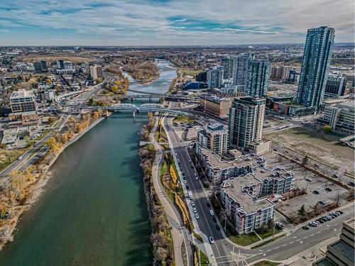 449-333 Riverfront Avenue Se, Calgary, AB - Outdoor With Body Of Water With View