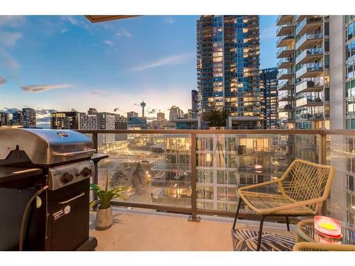 904-550 Riverfront Avenue Se, Calgary, AB - Outdoor With Balcony