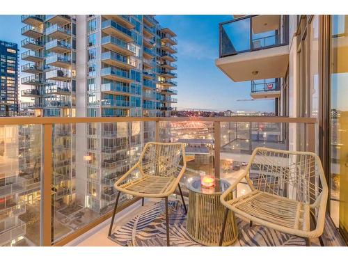 904-550 Riverfront Avenue Se, Calgary, AB - Outdoor With Balcony