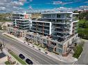 2101-1234 5 Avenue Nw, Calgary, AB  - Outdoor With Balcony With View 