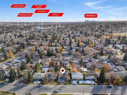 727 Hunterston Road Nw, Calgary, AB - Outdoor With View