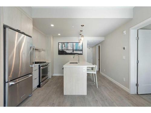 202-3375 15 Street Sw, Calgary, AB - Indoor Photo Showing Kitchen