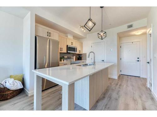 2308-200 Seton Circle Se, Calgary, AB - Indoor Photo Showing Kitchen