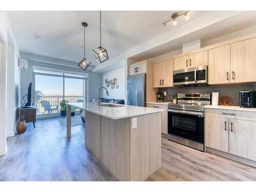 2308-200 Seton Circle Se, Calgary, AB - Indoor Photo Showing Kitchen