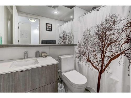 1407-128 2 Street Sw, Calgary, AB - Indoor Photo Showing Bathroom