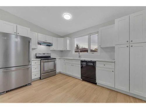 984 Rundlecairn Way Ne, Calgary, AB - Indoor Photo Showing Kitchen With Stainless Steel Kitchen