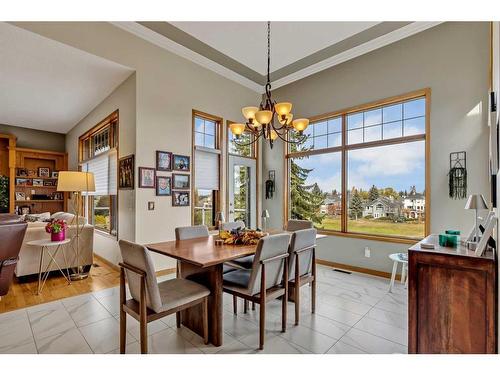 32 Valley Ponds Place Nw, Calgary, AB - Indoor Photo Showing Dining Room