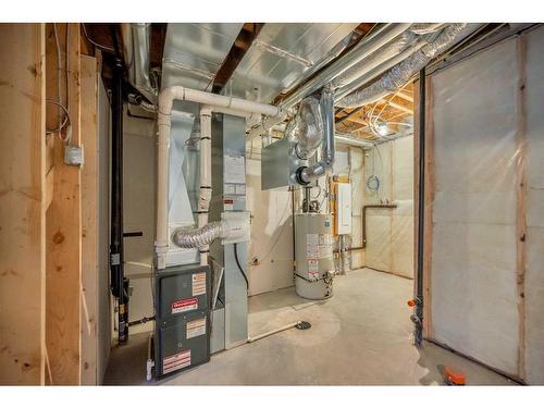 313 Baneberry Way Sw, Airdrie, AB - Indoor Photo Showing Basement