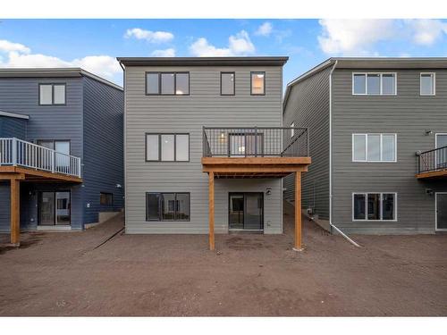 313 Baneberry Way Sw, Airdrie, AB - Outdoor With Balcony