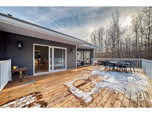 242033 White Post Lane West, Rural Foothills County, AB - Outdoor With Deck Patio Veranda With Exterior