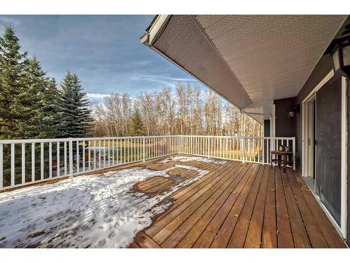 242033 White Post Lane West, Rural Foothills County, AB - Outdoor With Deck Patio Veranda With Exterior