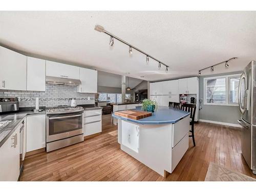 242033 White Post Lane West, Rural Foothills County, AB - Indoor Photo Showing Kitchen With Double Sink