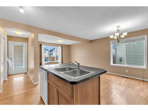 20 Taralake Lane Ne, Calgary, AB - Indoor Photo Showing Kitchen With Double Sink