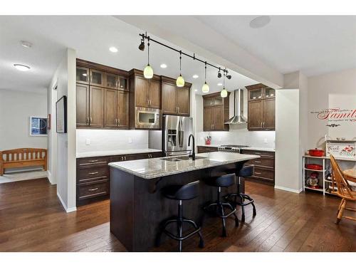 117 Auburn Meadows Crescent Se, Calgary, AB - Indoor Photo Showing Kitchen With Upgraded Kitchen