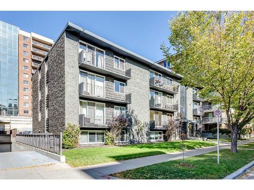 202-620 15 Avenue Sw, Calgary, AB - Outdoor With Balcony With Facade