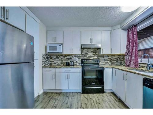 379 Whitman Place Ne, Calgary, AB - Indoor Photo Showing Kitchen With Double Sink With Upgraded Kitchen