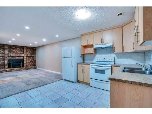 379 Whitman Place Ne, Calgary, AB - Indoor Photo Showing Kitchen With Double Sink