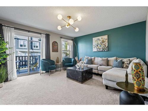 528 Sage Hill Grove Nw, Calgary, AB - Indoor Photo Showing Living Room